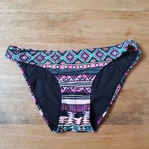 Xhilaration Swim Tribal Print Bikini Bottoms M